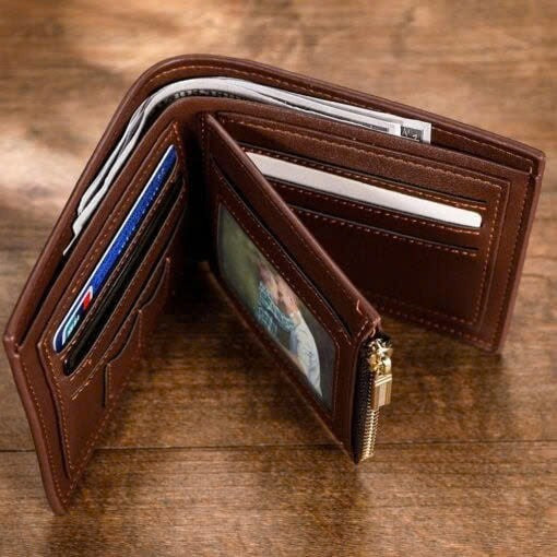 JD Personalized Leather Wallet For Fans – Limited Edition CR251156