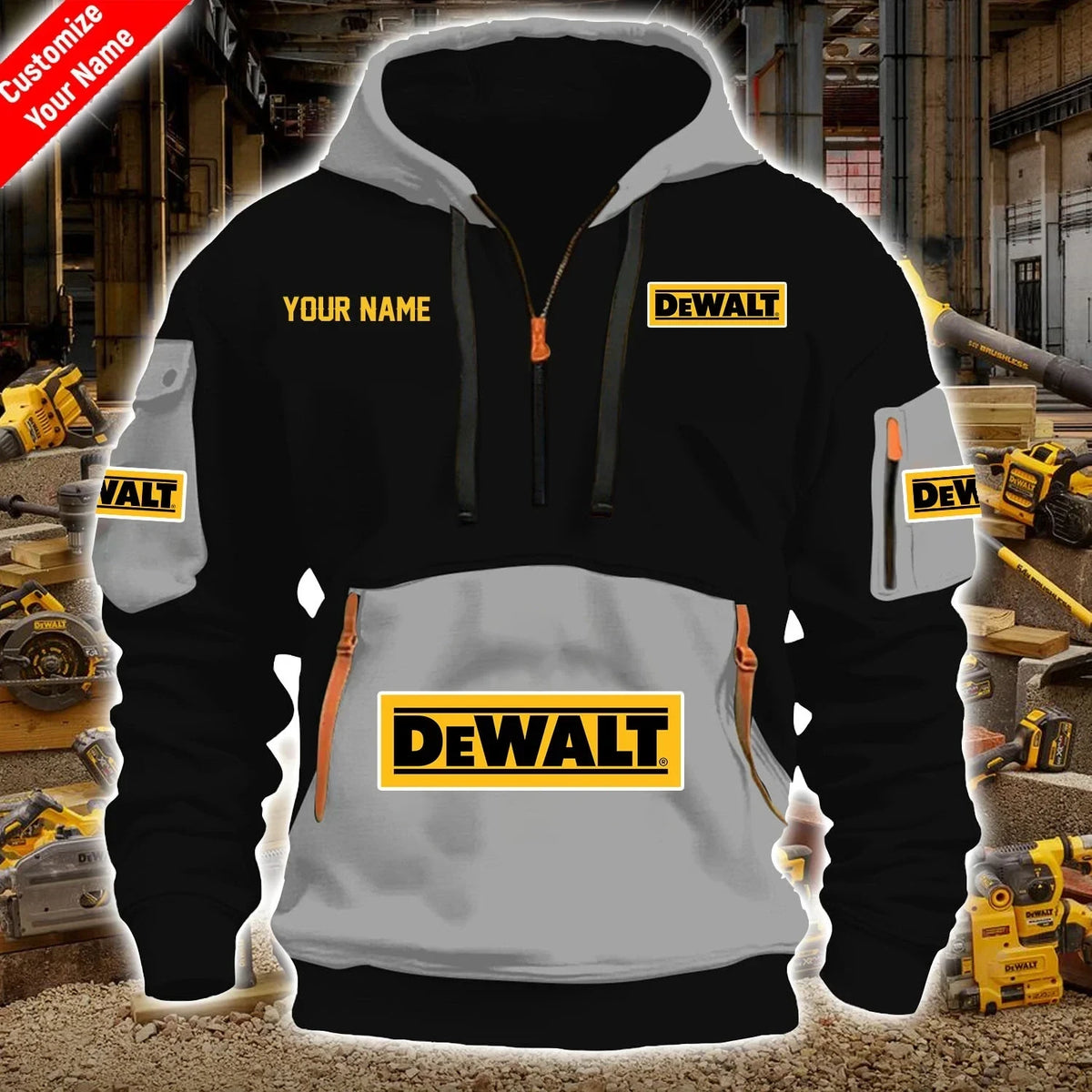 DW New Personalized Quarter Zip Hoodie For fan - Limited Edition CR250620