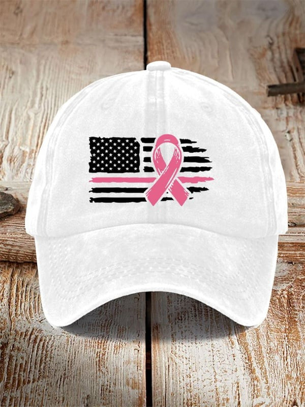Unisex Breast Cancer Warrior Baseball Cap