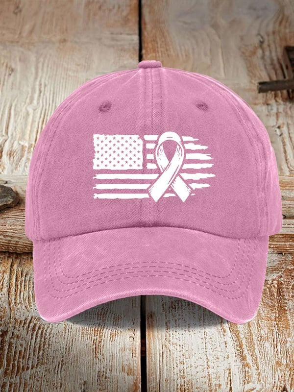 Unisex Breast Cancer Warrior Baseball Cap