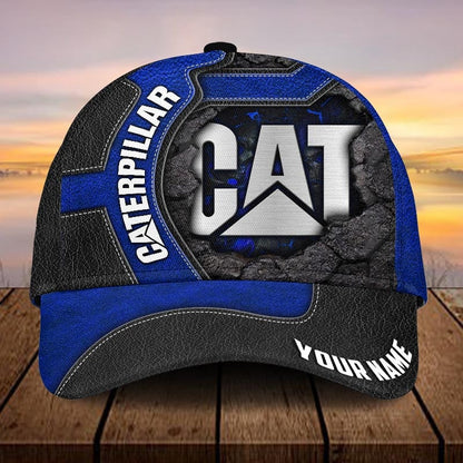 Custom Name CAT Baseball Cap