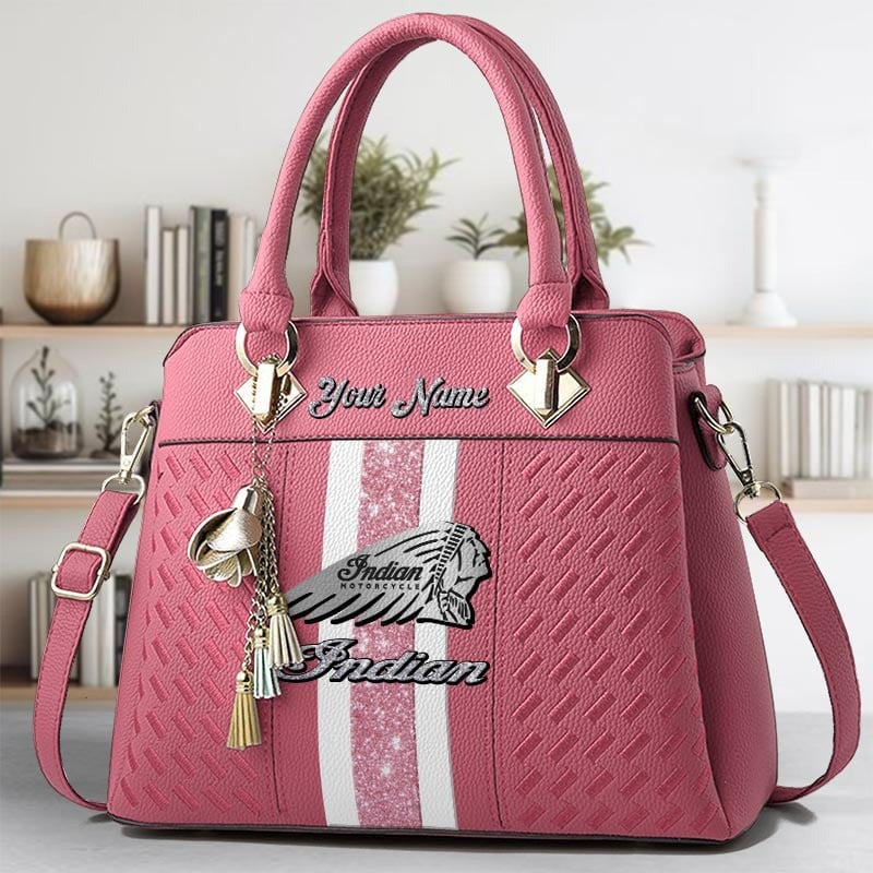 Custom Name IM Zip Handbag Multicolor