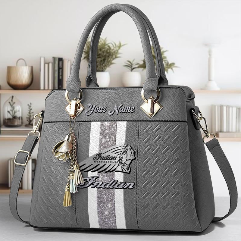 Custom Name IM Zip Handbag Multicolor