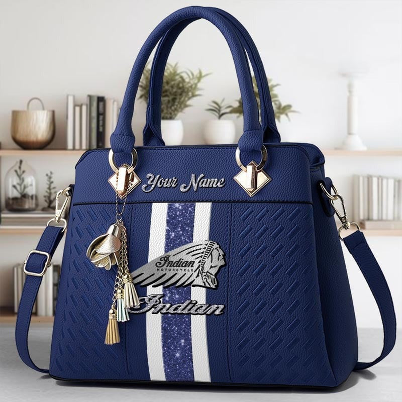 Custom Name IM Zip Handbag Multicolor