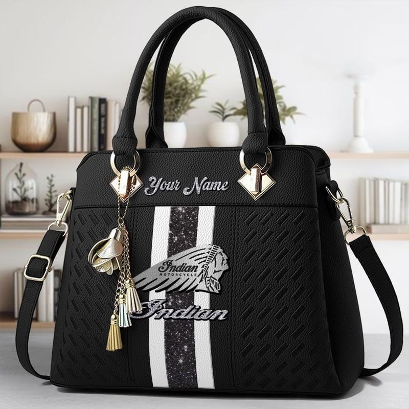 Custom Name IM Zip Handbag Multicolor