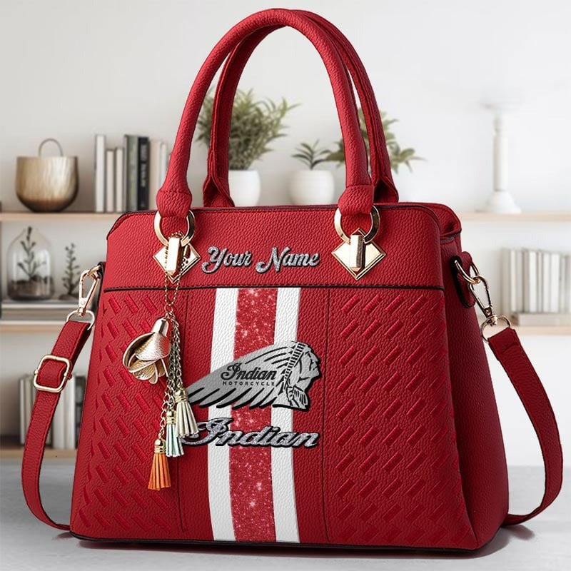 Custom Name IM Zip Handbag Multicolor