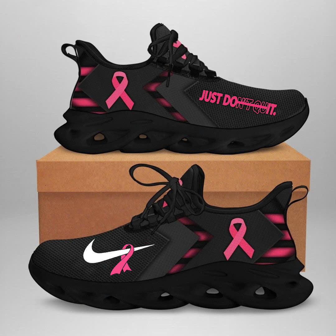 [LIMITED EDITION] Breast Cancer Awareness "Just Don't Quit" Sneaker V3-PINK NEW-QUY3850