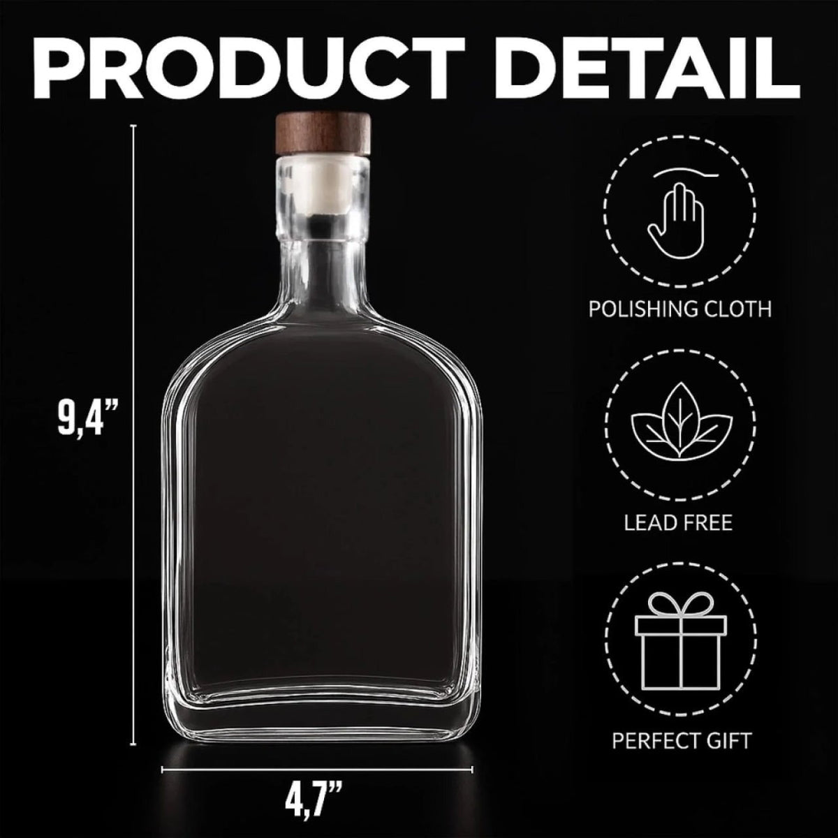 Custom Name CAT Whiskey Bottle