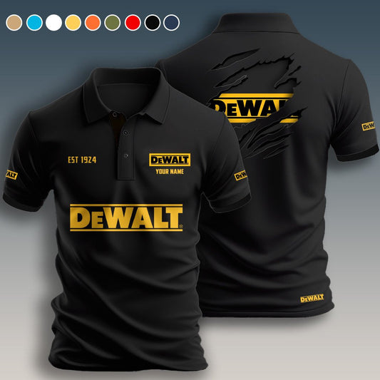 Custom Name DW Limited Edition 3D Polo Shirts