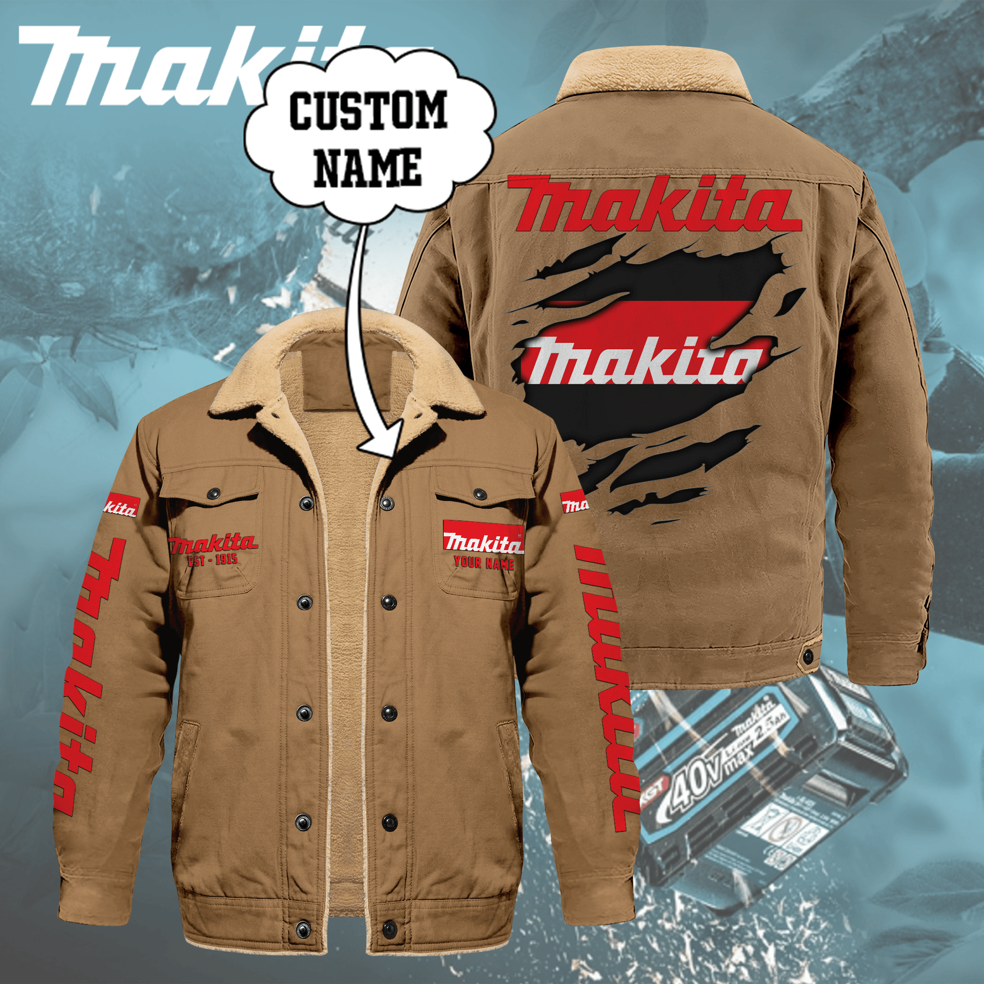 MKT Limited Edition Fleece Cotton Jacket CR251137
