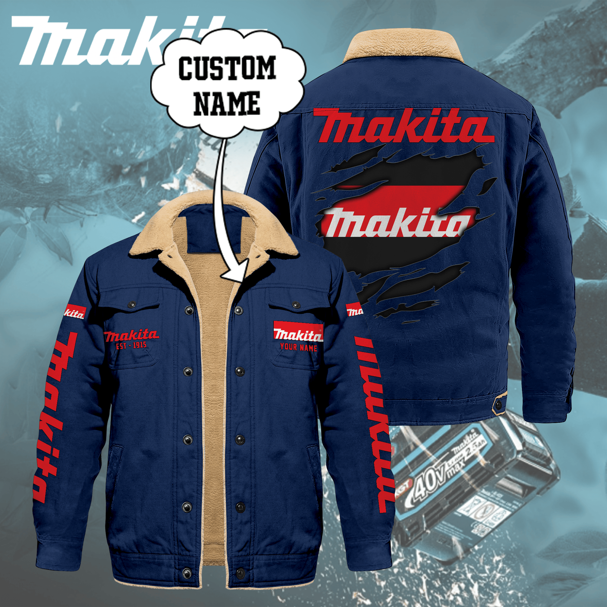 MKT Limited Edition Fleece Cotton Jacket CR251137