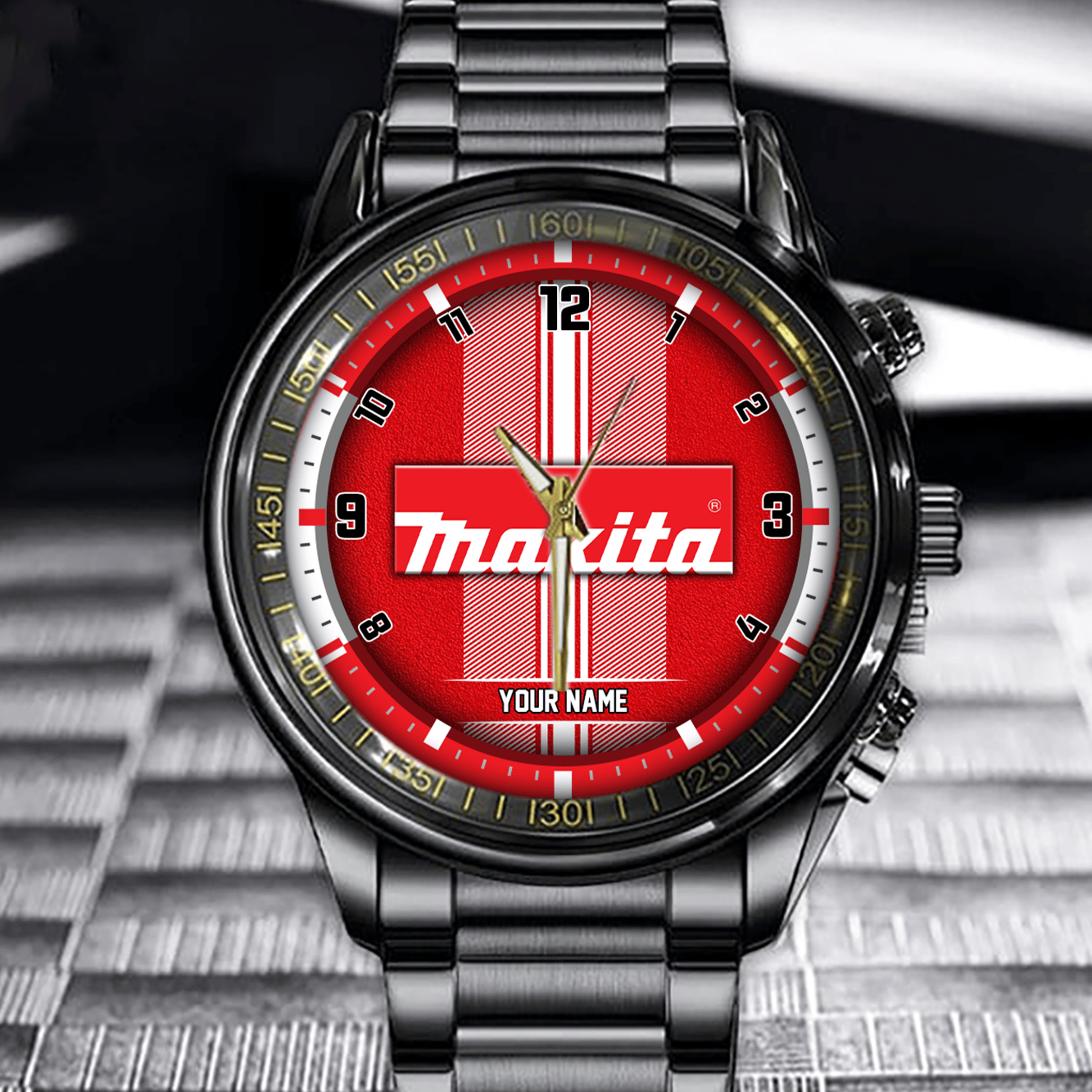 MKT New Personalized Black Hand Watch for fan-Limited Edition THAOVTT1222