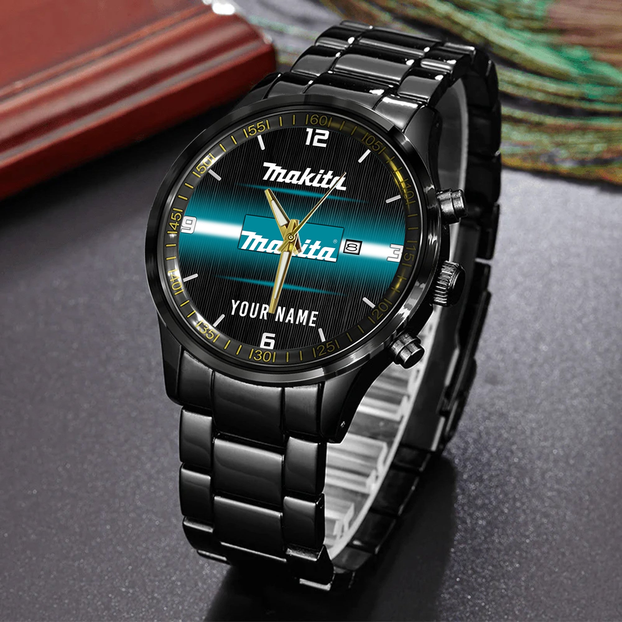 MKT New Personalized Black Hand Watch for fan-Limited Edition YVT0488