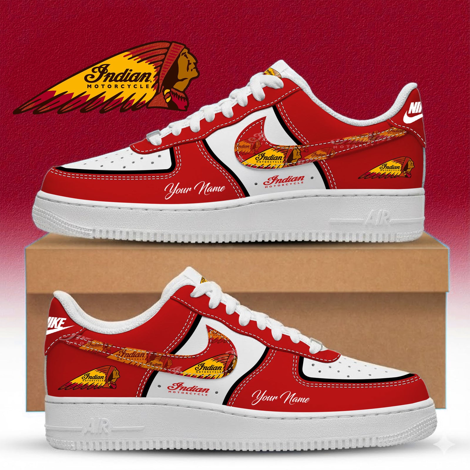 Custom Name IM AF1 Sneakers