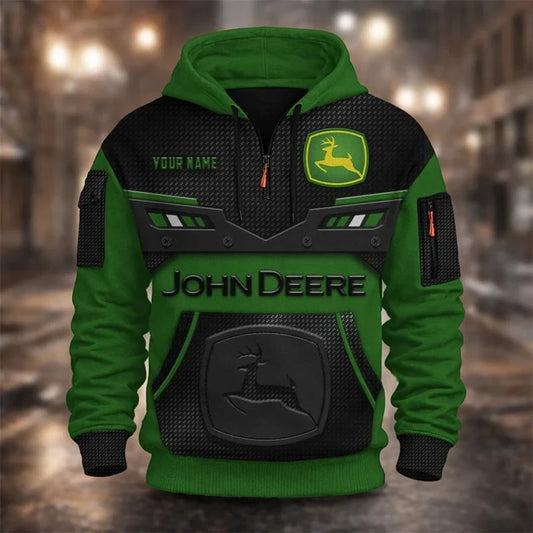 JD 3D Quarter Zip Hoodie