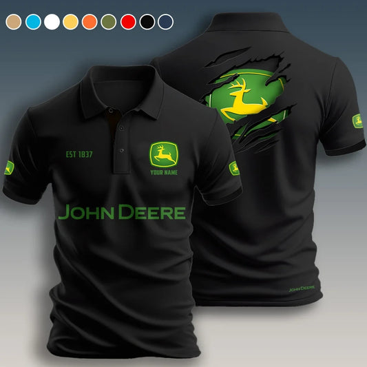 Personalized JD Limited Edition 3D Polo Shirts