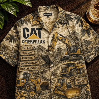 CAT Limited Edition Hawaiian Short Sleeve Shirt
