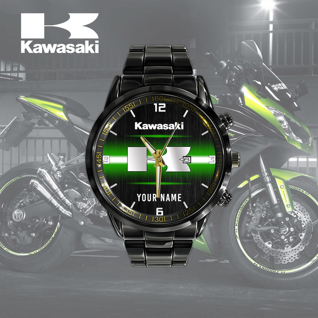 KAWA New Personalized Black Hand Watch for fan-Limited Edition YVT0488