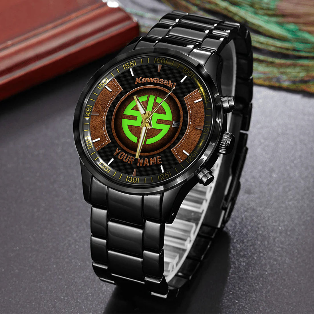 KAWA New Personalized Black Hand Watch for fan-Limited Edition YVT0423
