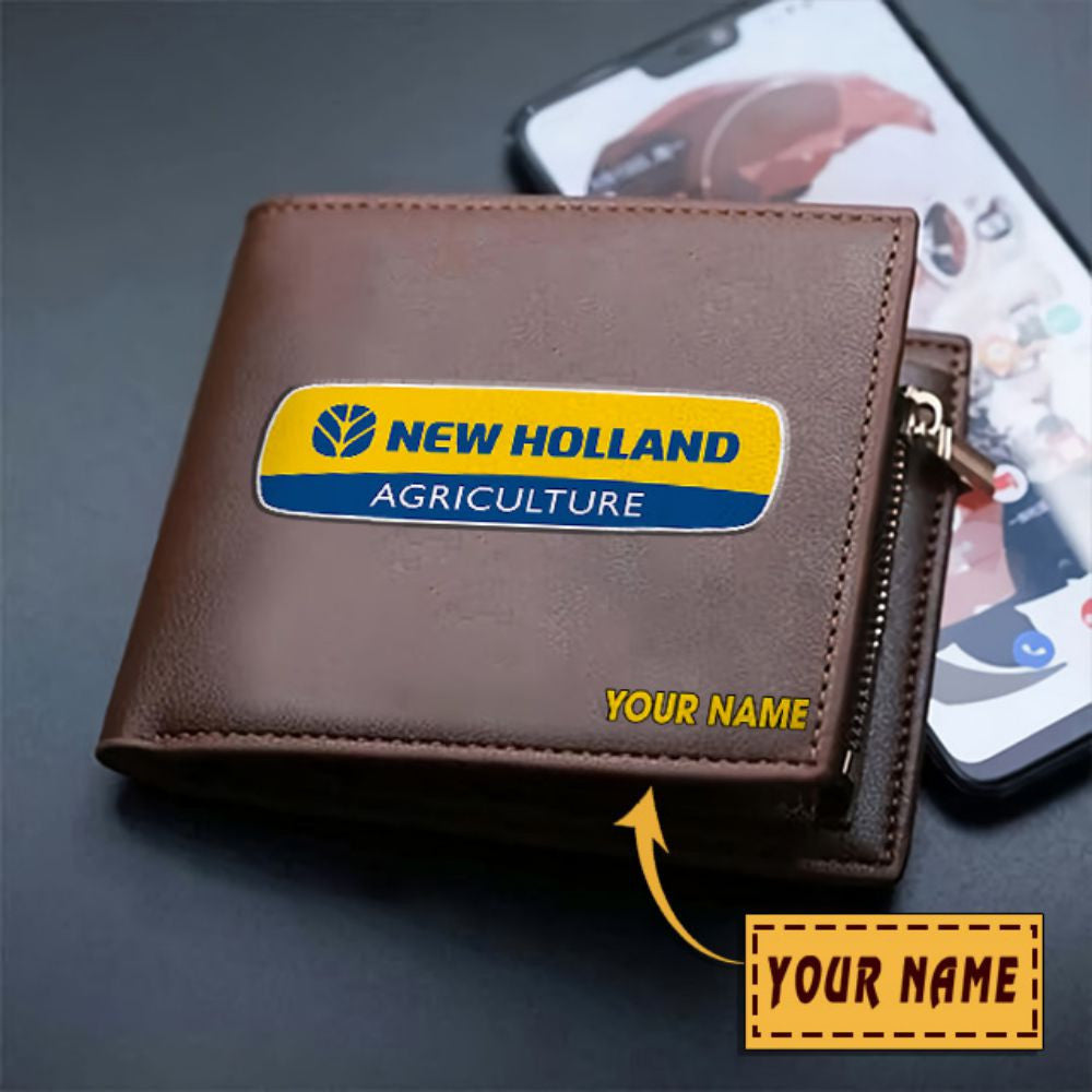 NH VITWALT1018 Custom Name Leather Wallet