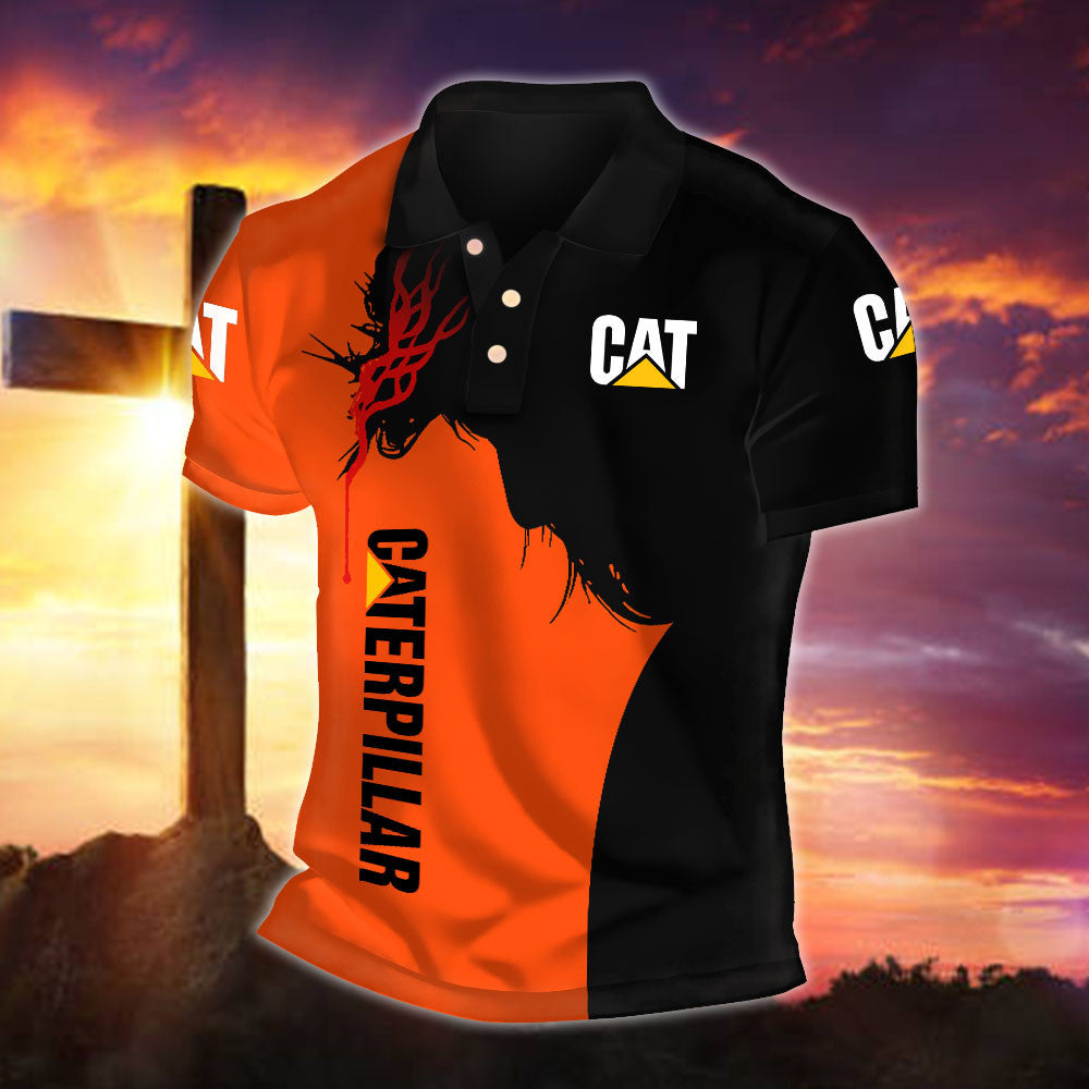 CAT WINA30159 Fueled by Faith Polo Shirt
