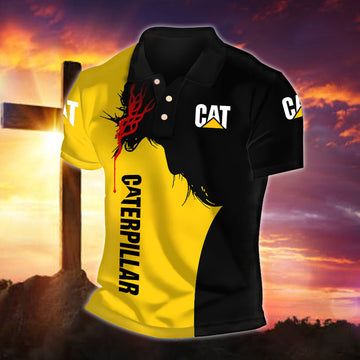 CAT WINA30159 Fueled by Faith Polo Shirt
