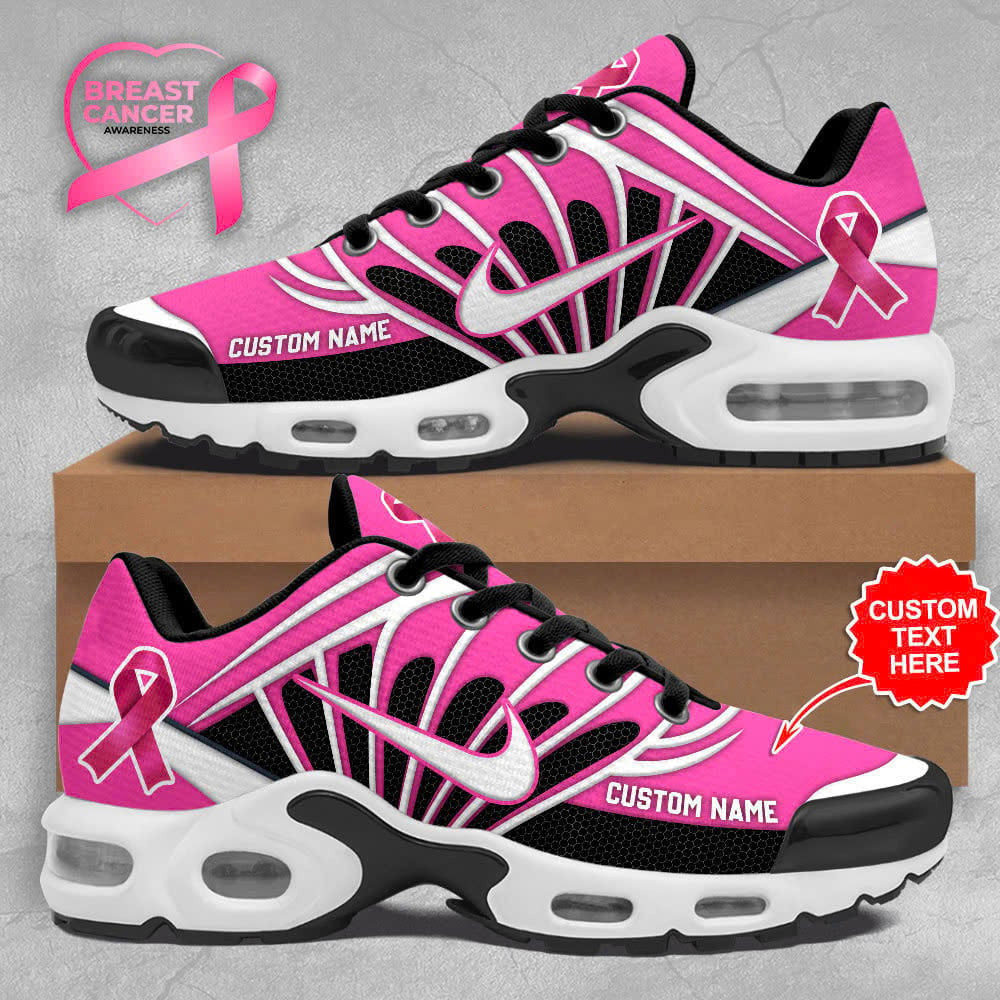 [LIMITED EDITION] Personalized Breast Cancer Awareness Air Max Shoes QUY4857
