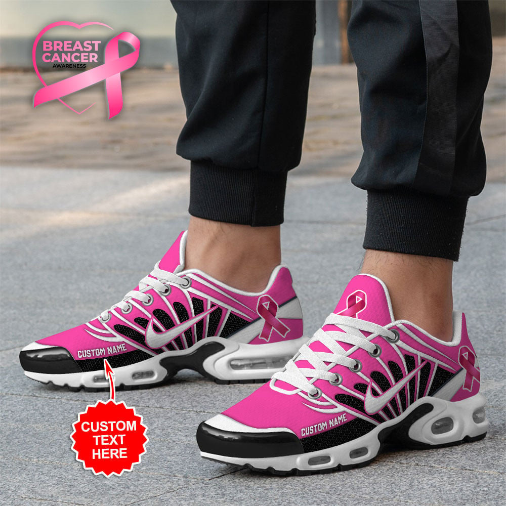 [LIMITED EDITION] Personalized Breast Cancer Awareness Air Max Shoes QUY4857