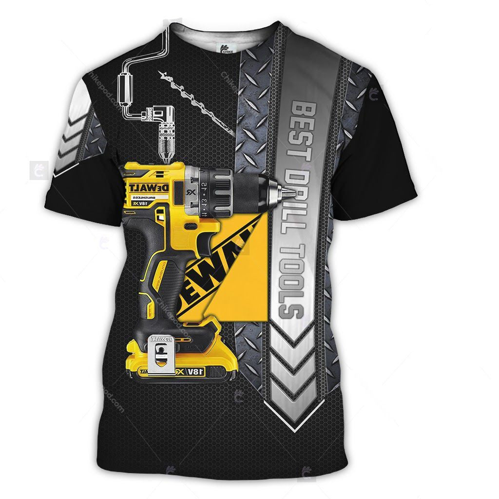 Best Drill Tools 3D All Over Printed Clothes HT16