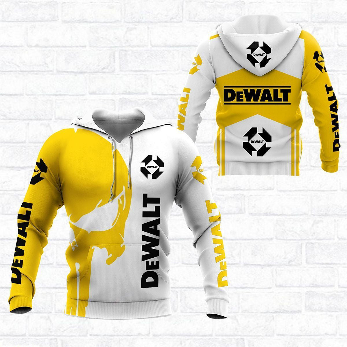 3D All Over Printed DW Power Tools DW Shirts Ver 4 (Mainly White)