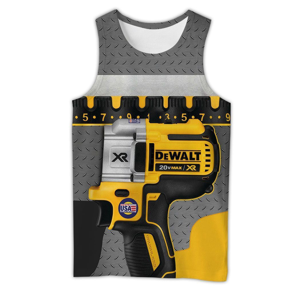 Beautiful Hand Tools 3D All Over Printed Clothes HT05