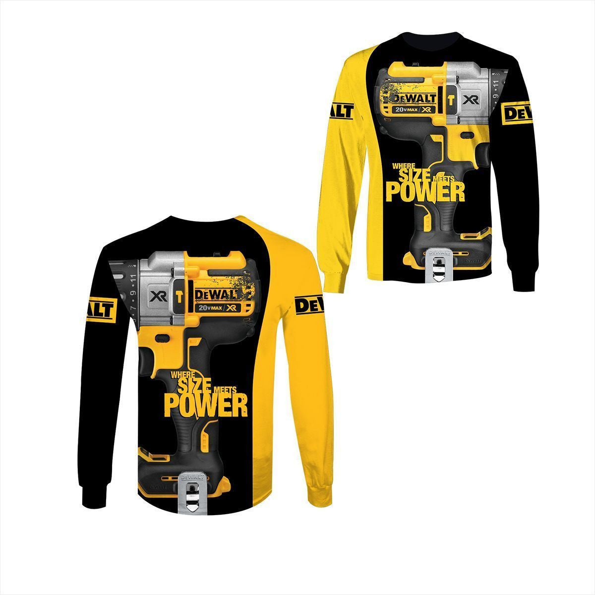 3D All Over Printed DW Power Tools NCT-HA Shirts Ver 1 (Black) TH3932
