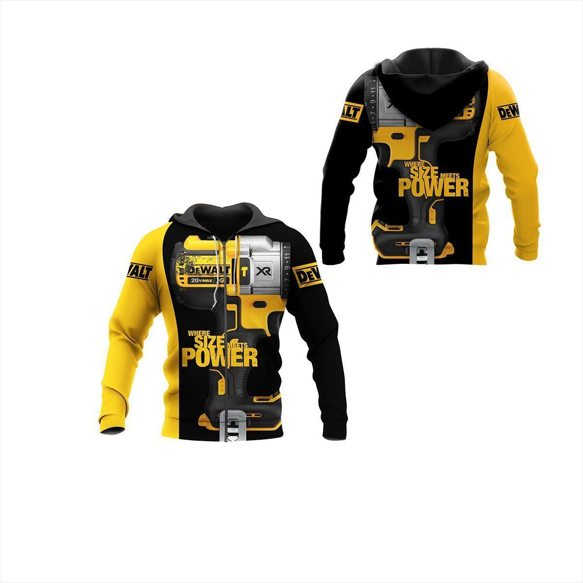 3D All Over Printed DW Power Tools NCT-HA Shirts Ver 1 (Black) TH3932