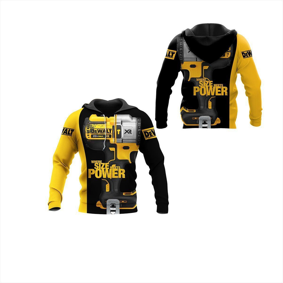3D All Over Printed DW Power Tools NCT-HA Shirts Ver 1 (Black) TH3932