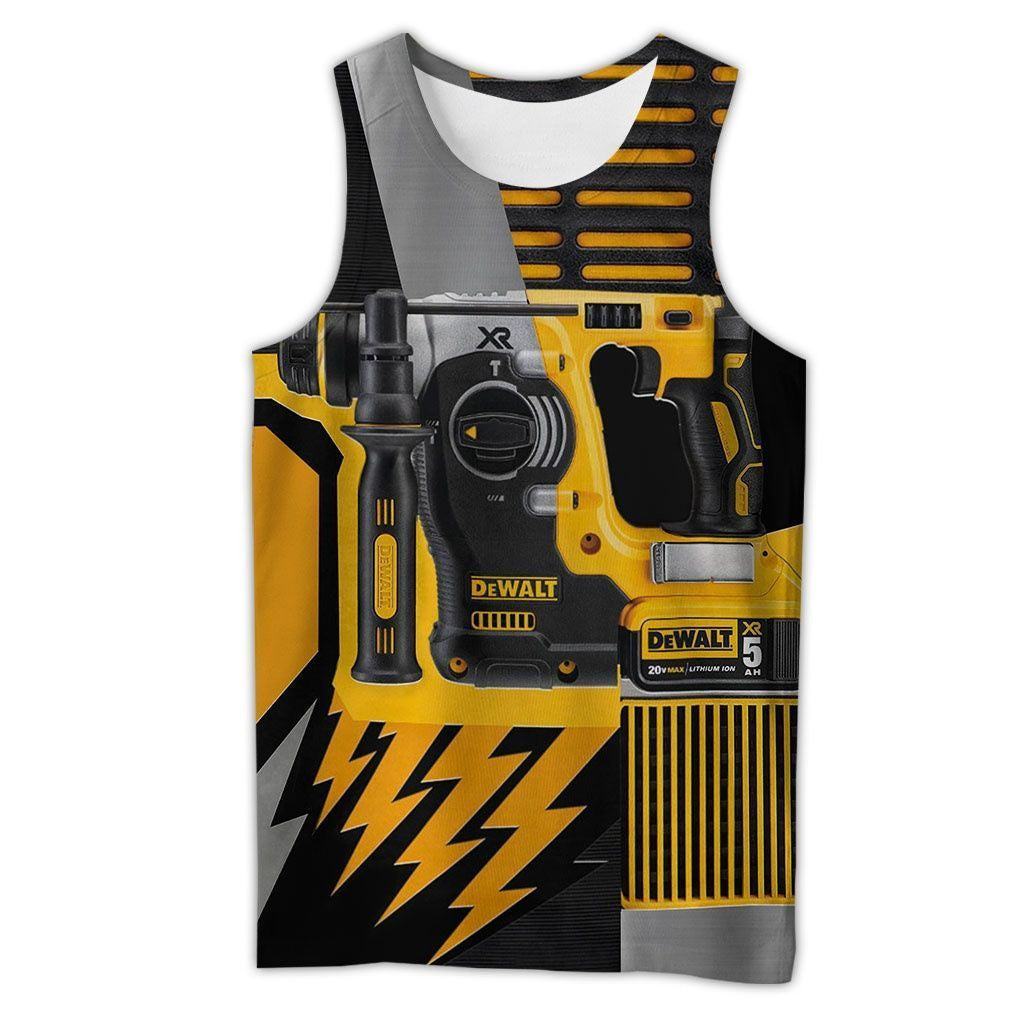 Beautiful Power Drill 3D All Over Printed Clothes MT17