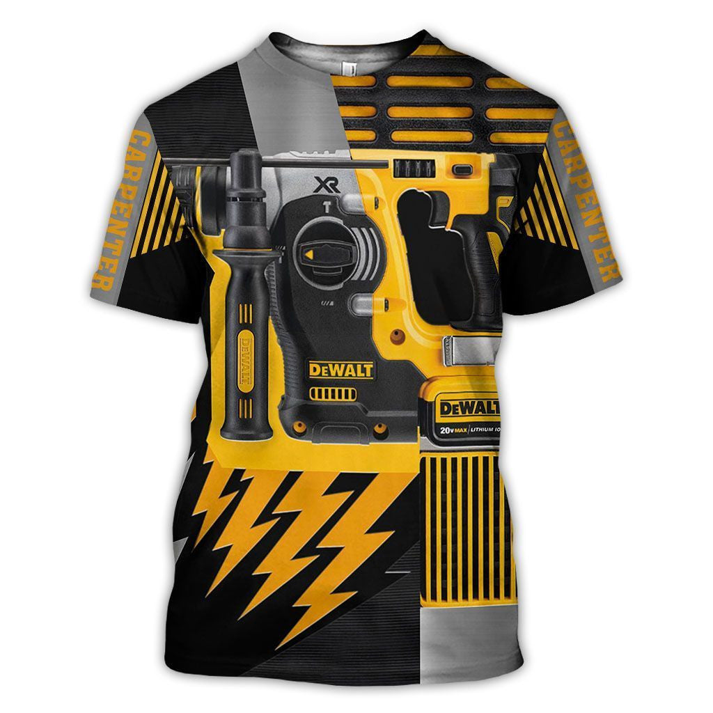 Beautiful Power Drill 3D All Over Printed Clothes MT17