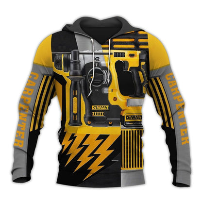 Beautiful Power Drill 3D All Over Printed Clothes MT17