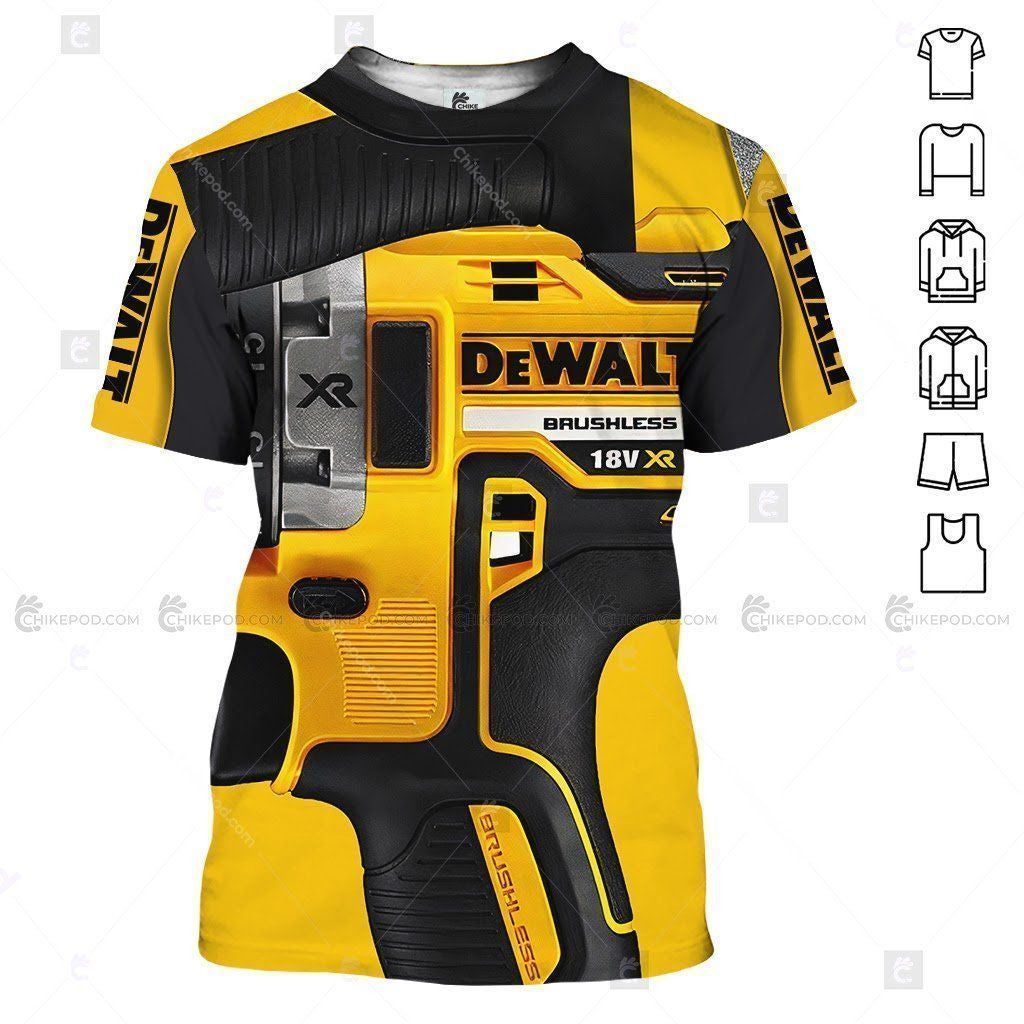 Hand Tool 3D All Over Printed Clothes HT08