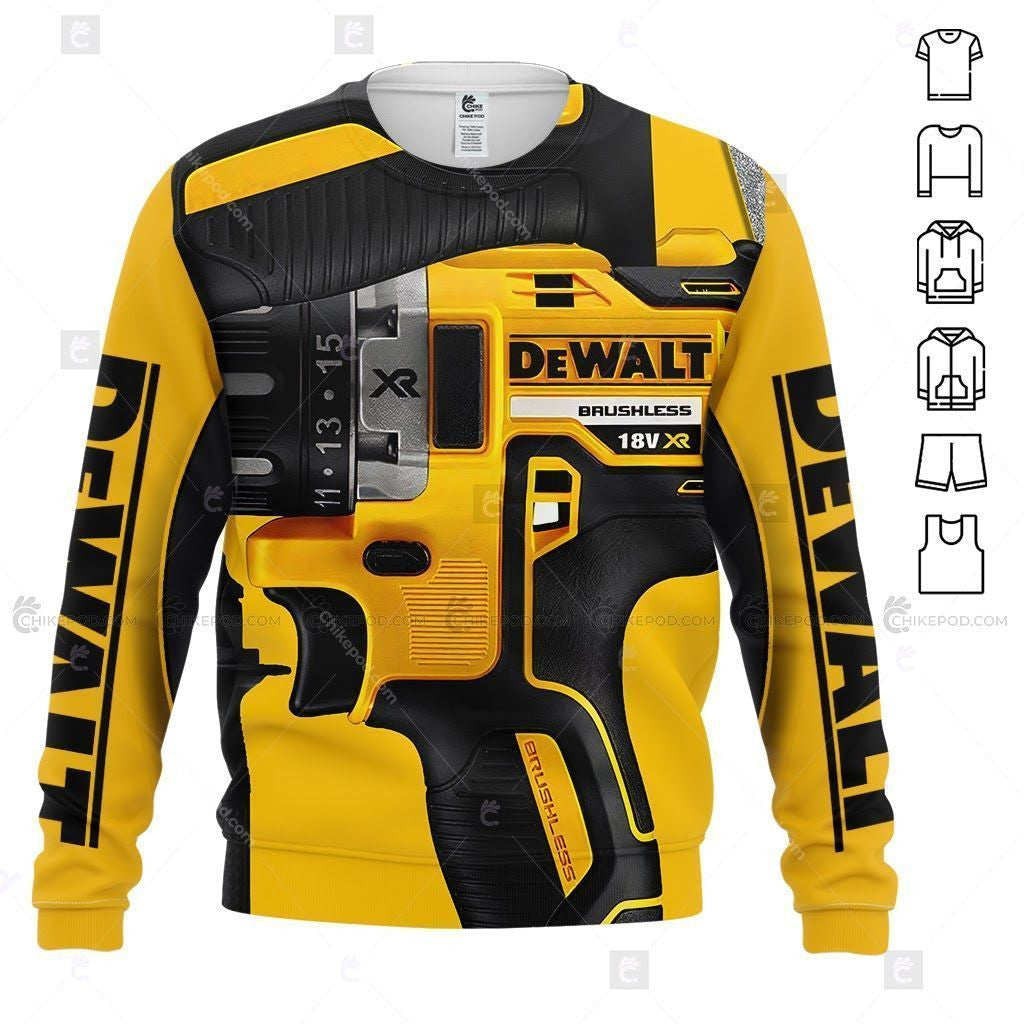 Hand Tool 3D All Over Printed Clothes HT08