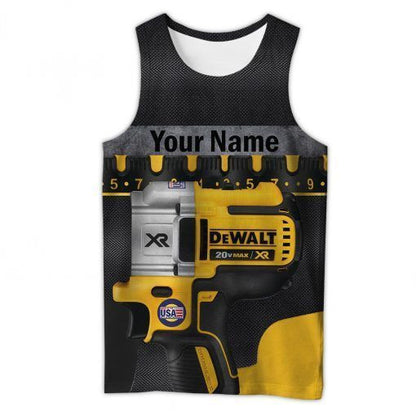 Personalized Name Beautiful Hand Tools 3D All Over Printed _ MT06