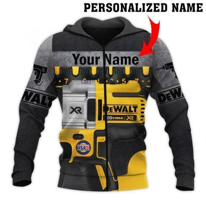 Personalized Name Beautiful Hand Tools 3D All Over Printed _ MT06