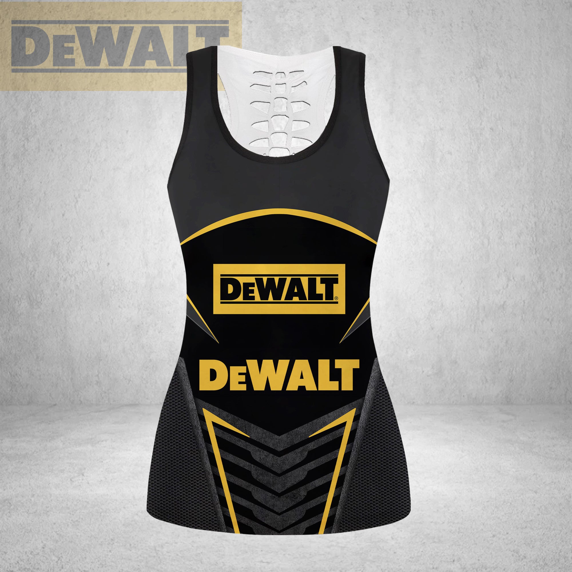 DW HOLLOW TANK TOP &amp; LEGGINGS - TH422