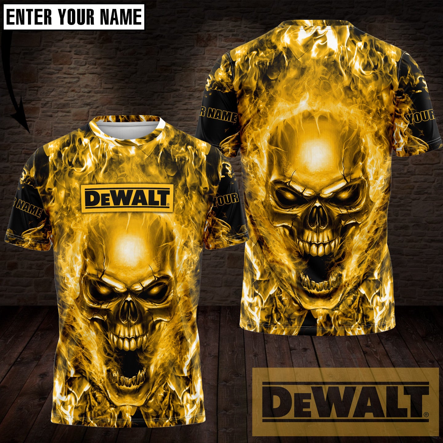 DW Power Tools 3D T-Shirt
