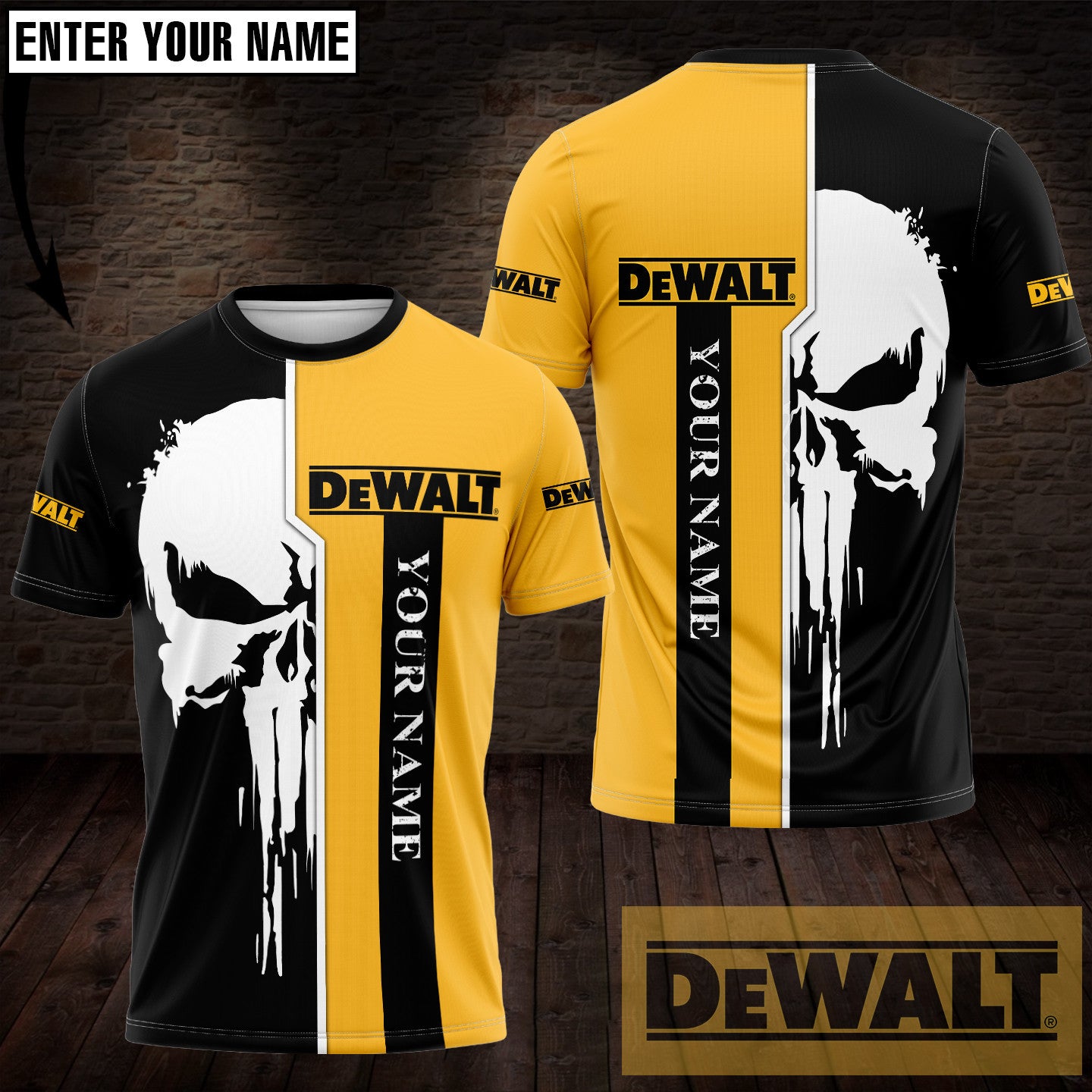 DW Power Tools 3D T-Shirt - TH2249