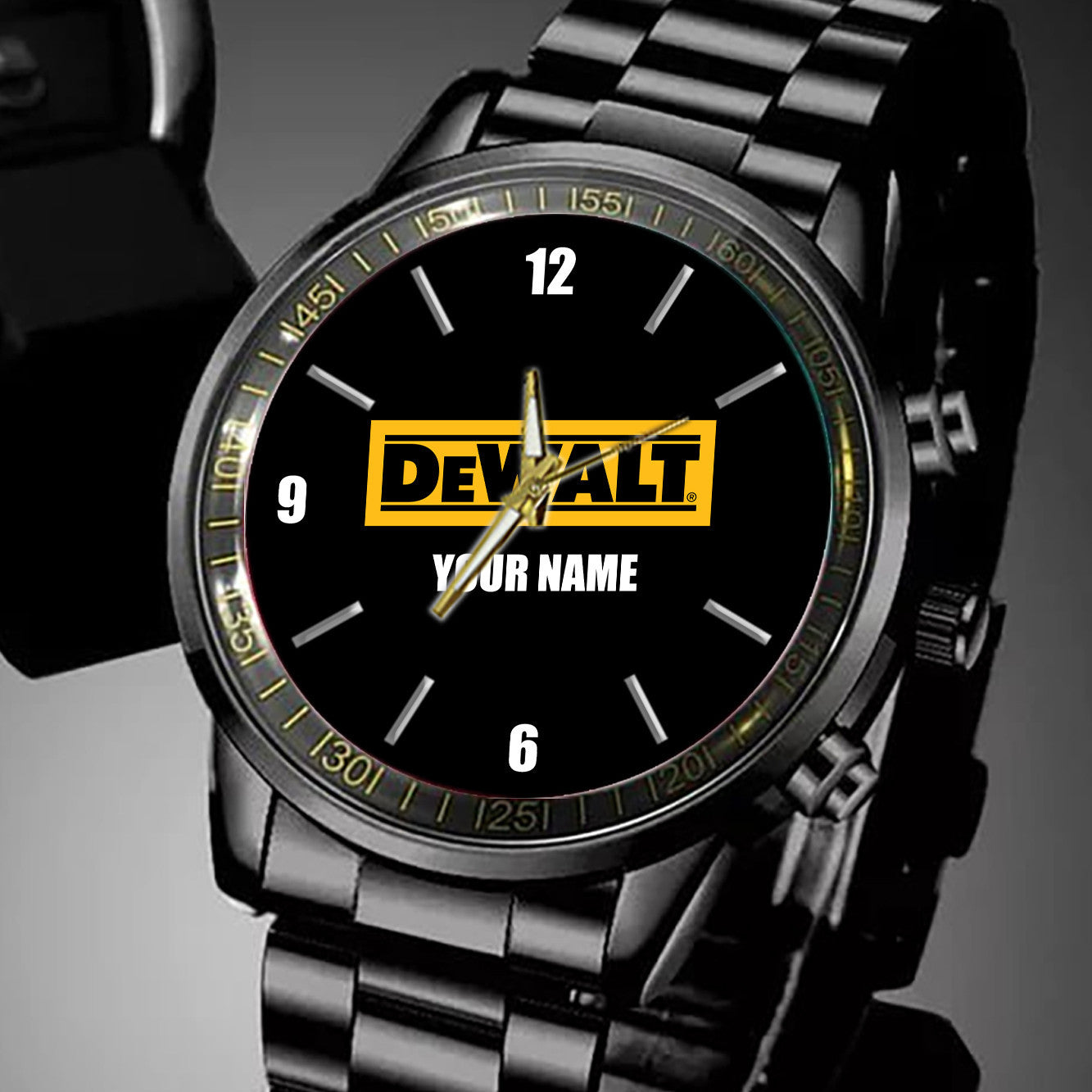 DW New Personalized Black Hand Watch for fan-Limited Edition CR010815
