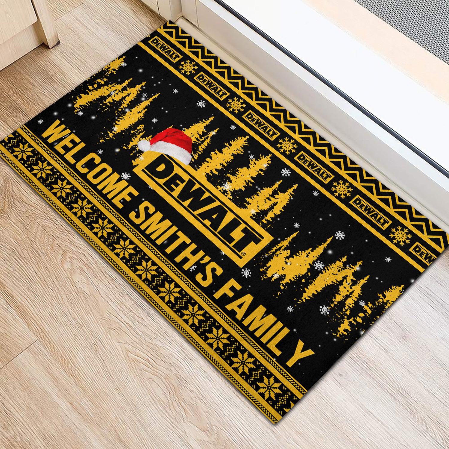 Custom Name DW Doormat