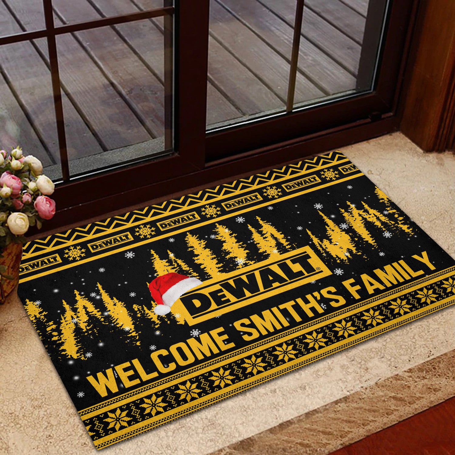 Custom Name DW Doormat