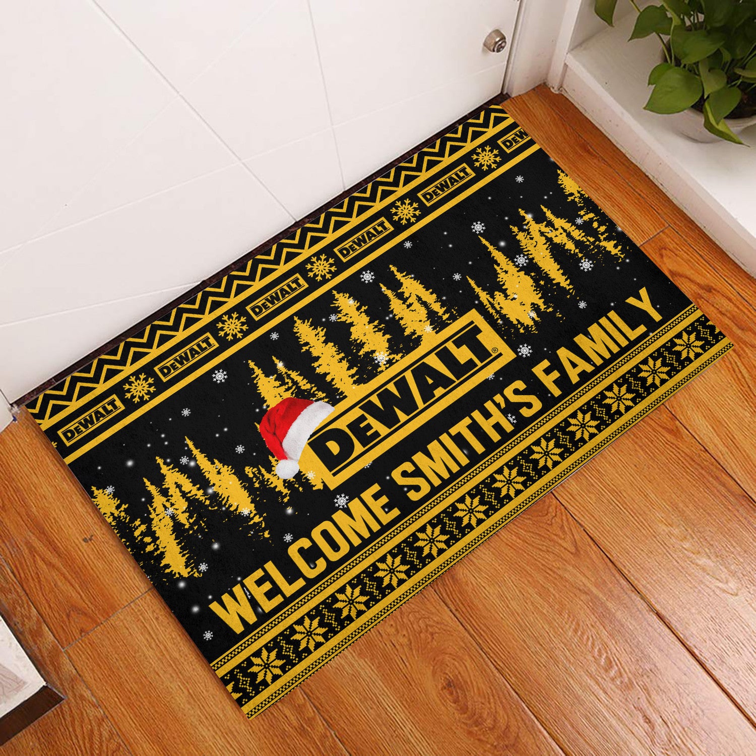 Custom Name DW Doormat
