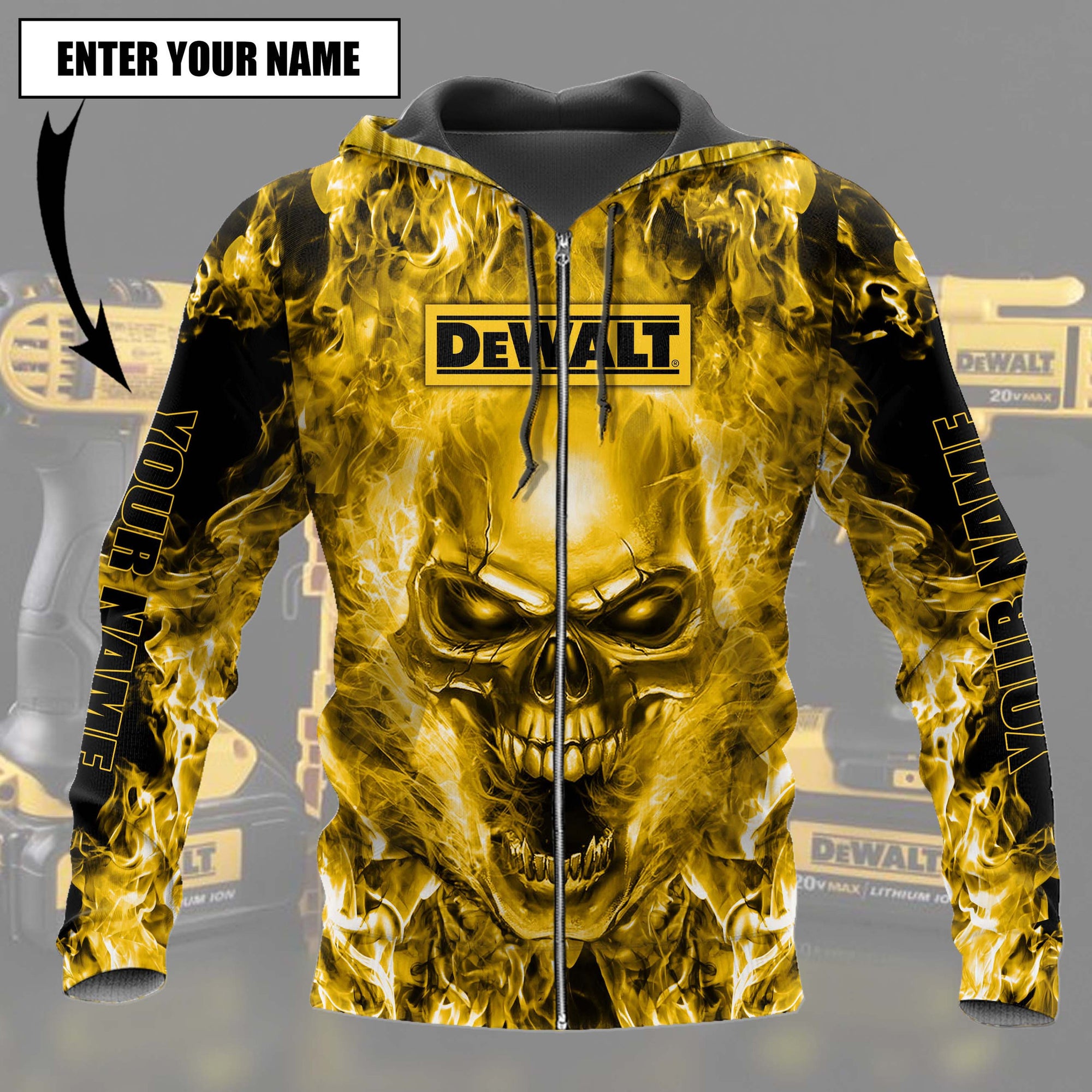 Custom Name DW 3D Apparels