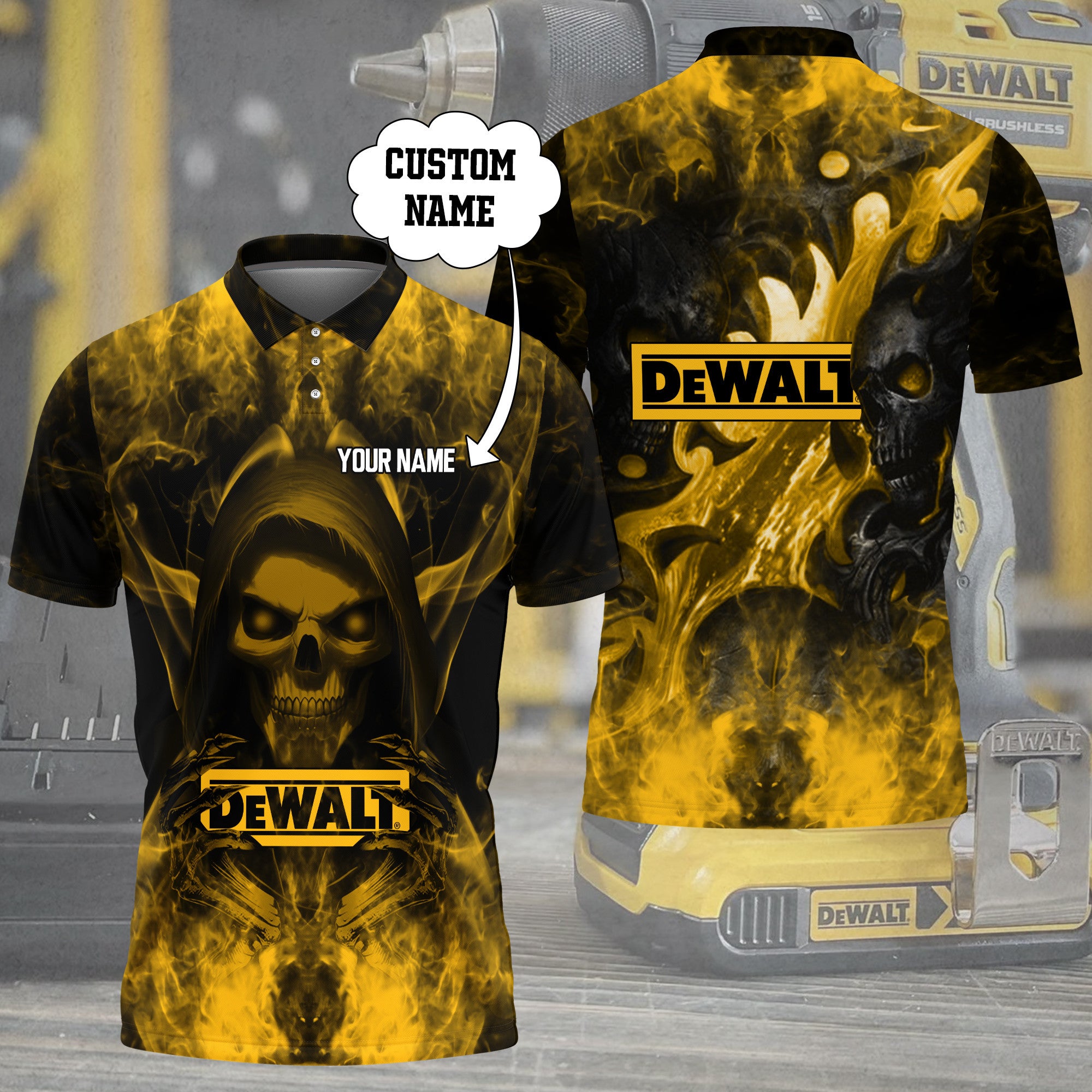 DW Skull 3D Apparels TH3339